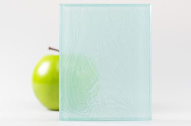 The Sea Salt custom laminated textured glass by Archetype Glass