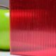 March 2022 QSP: DU-5445 red grooved custom textured art glass