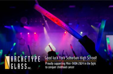 Archetype Glass is proud to give back to the community and donate to the York Suburban High School Mini-THON