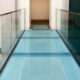 Custom Graphic Glass Bridge