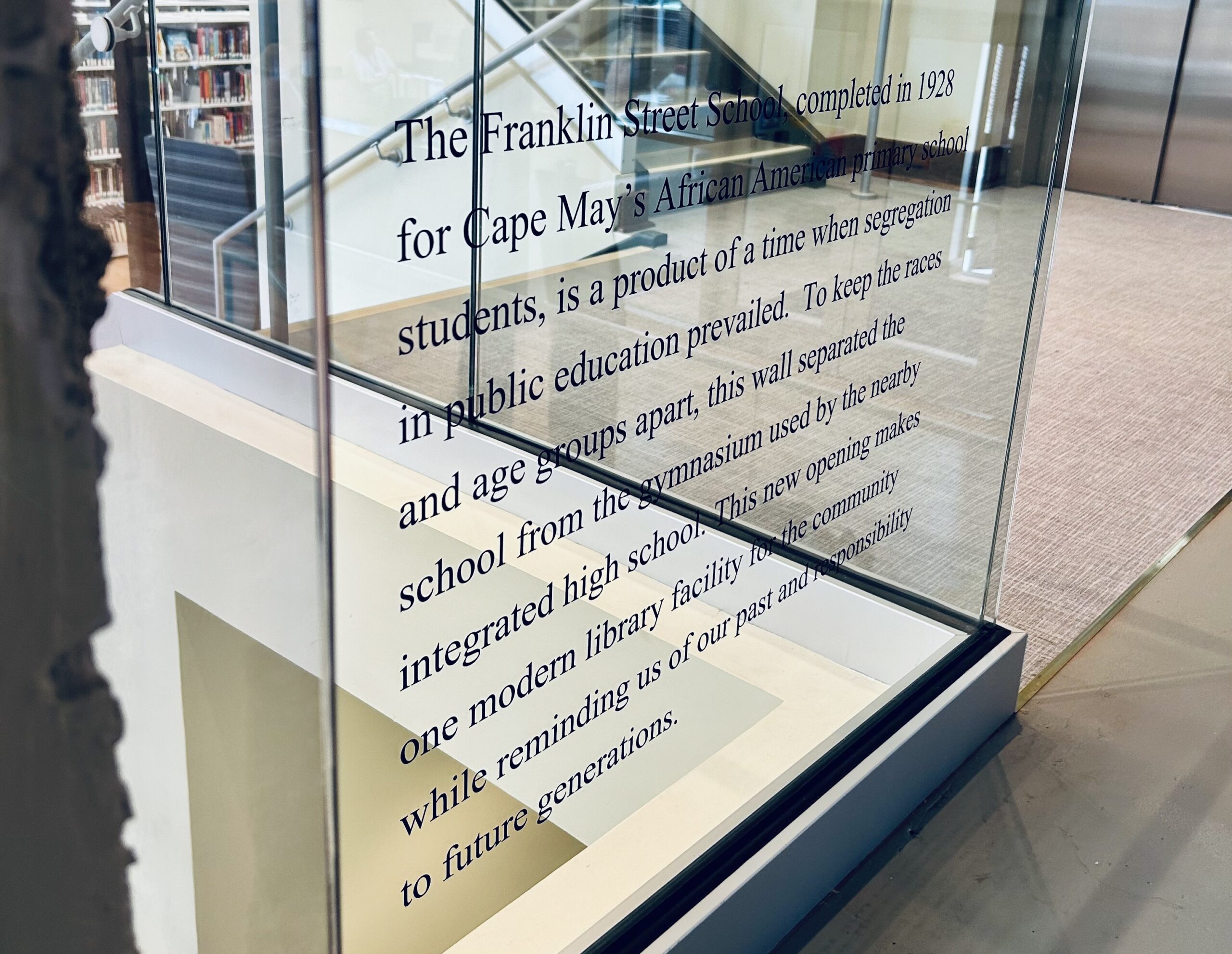 Custom Graphic Glass Railing