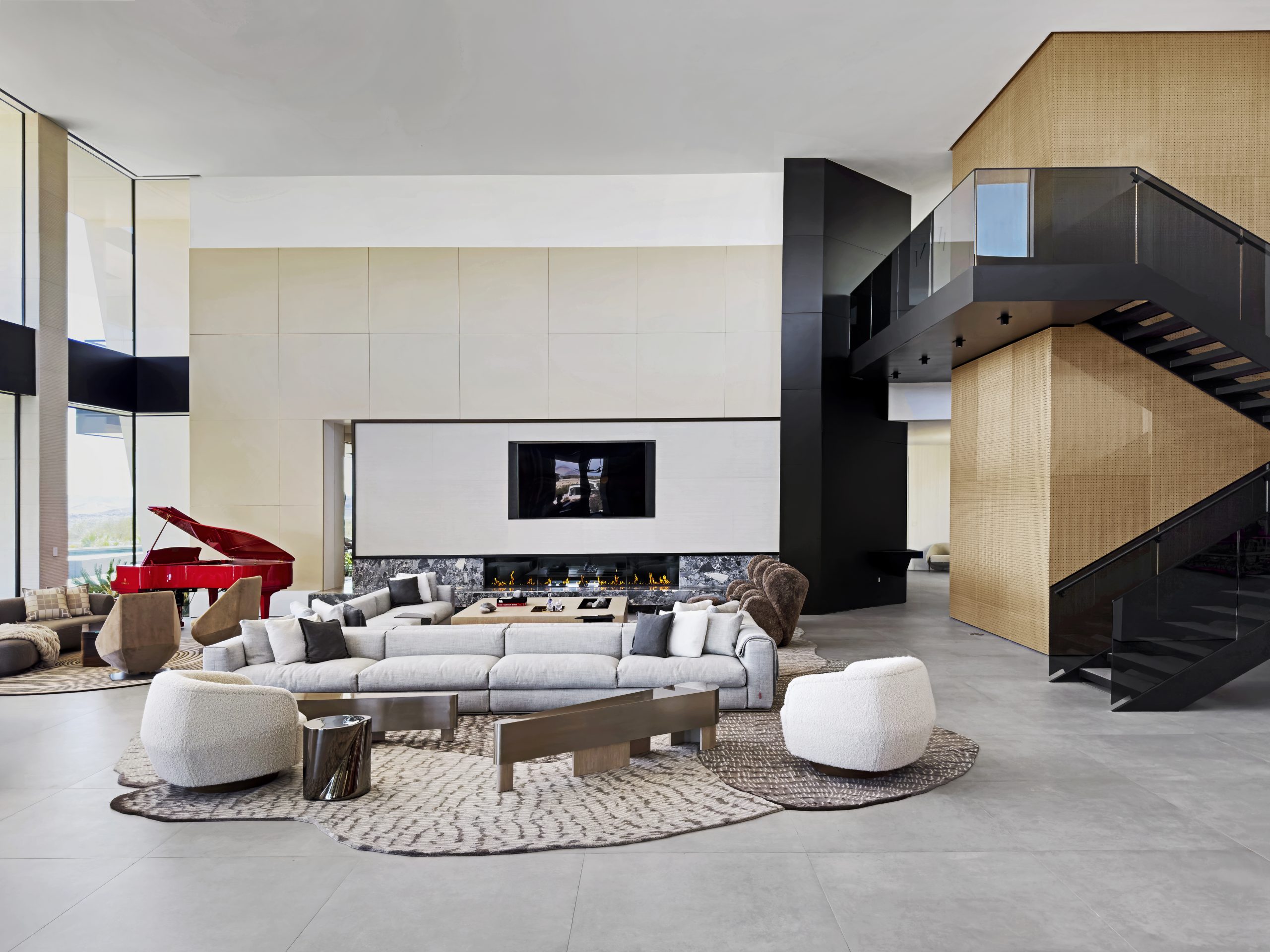 Custom Die-Cut Wood Veneer Laminated Mirror